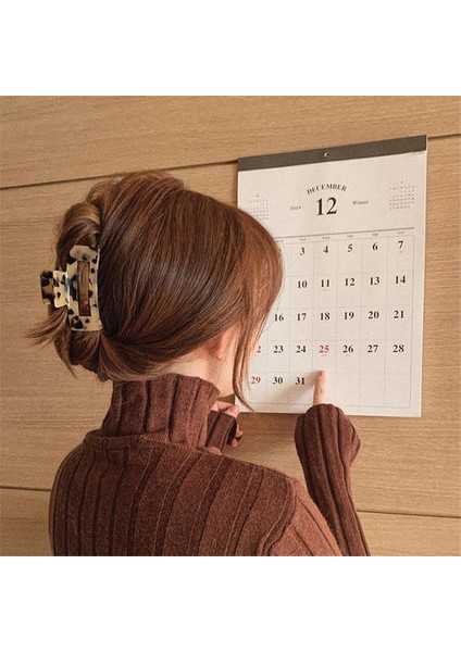 Asetik Asit Plakası Saç Tokası, Kore Tarzı Güzel Kıdemli Retro Basit Saç Klibi (Yurt Dışından) modelleri