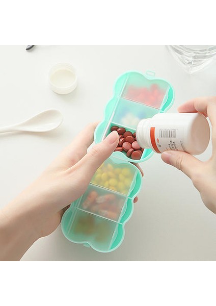 4 Pcs Buzlu Hap Kutusu Ana Sayfa Saklama Kutusu, Yaratıcı Mühür Mini Hap Kutusu, Taşınabilir Alt Paketleme Alt Dövme Kutusu (Yurt Dışından) indirimleri