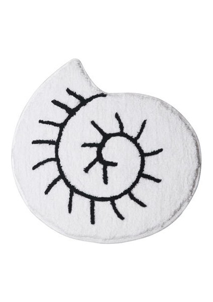 Özel Şekilli Akınlı Mikrofiber Zemin Paspası, Banyo Emici Kaymaz Paspas, Oturma Odası Sehpa Yatak Odası Halı (Yurt Dışından)