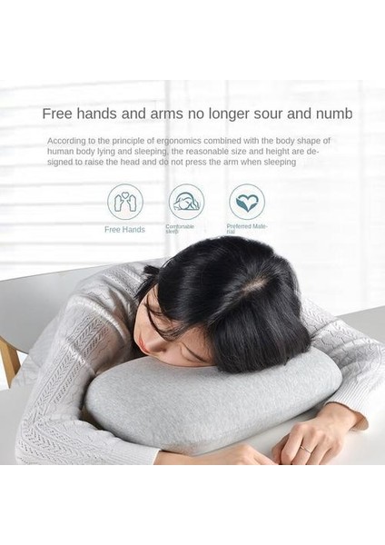 Çok Fonksiyonlu Ofis Şekerleme Yastığı, Uykuya Yatmak Için Yatağa Yatmak Küçük Yastık Öğrenci Uykusu Yastık Yastık Kanepe Yastık (Yurt Dışından) fırsatları