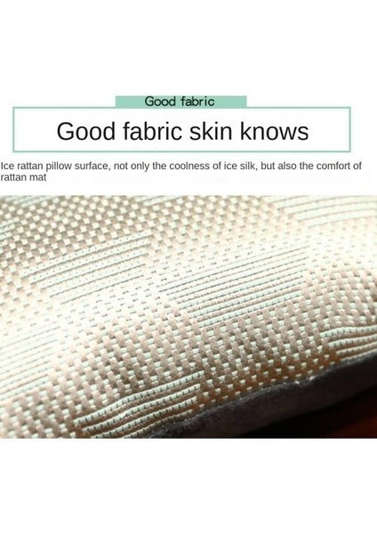 Çift Taraflı Bellek Köpük Buz Rattan Yastığı, Karikatür Peluş Buz Ipek Şekerleme Yastığı, Ofis Öğrencisi Taşınabilir Şekerleme Yastığı (Yurt Dışından) indirimleri