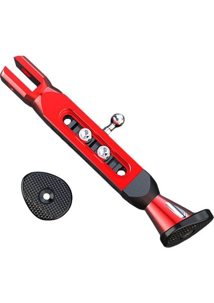 Cnc Alüminyum Motosikle T Kickstand Park Bacak Ayağı De Ste Ği Stand Kırmızı (Yurt Dışından)