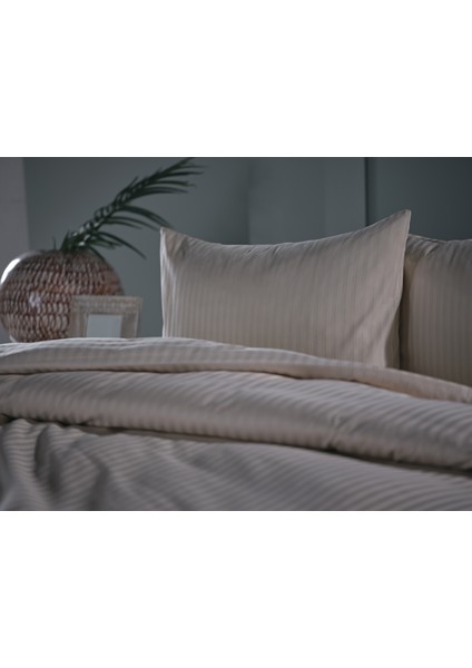 Saten Artline Çift Kişilik Nevresim Takımı - Krem modelleri