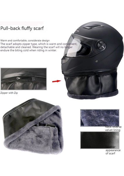 Elektrikli Motosiklet Kaskı 27 x 23 x 25CM (Yurt Dışından)