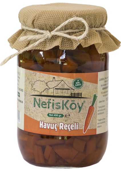 Havuç Reçeli 450 gr