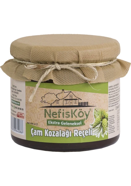 Katkısız Çam Kozalağı Reçeli 450 gr