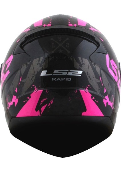 Rapıd Palımnesıs Mat Siyah-Pembe Kask fiyatları