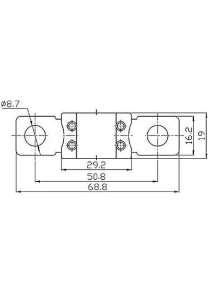 Victron Mega-Fuse 300A-32V ( Paket Içinde 5 Adet )