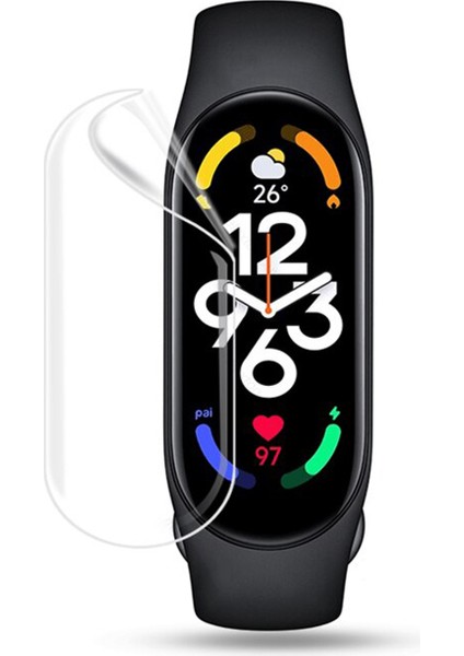 Xiaomi Mi Band 7 Tpu Ekran Koruma Filmi - Şeffaf