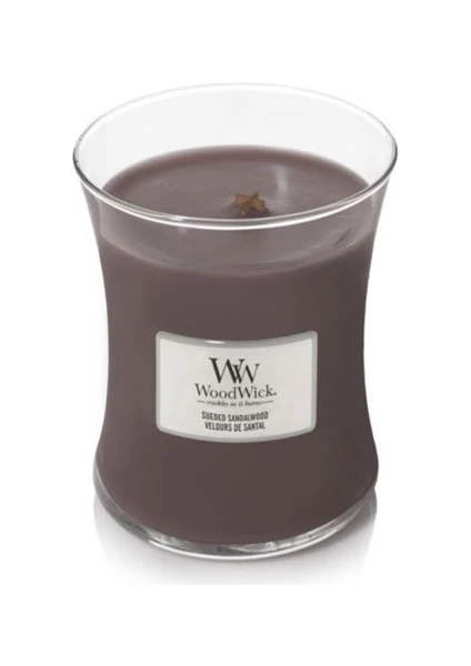 Wood Wick 92024E Ww Orta Kavanoz Mum Suede/sndlwd