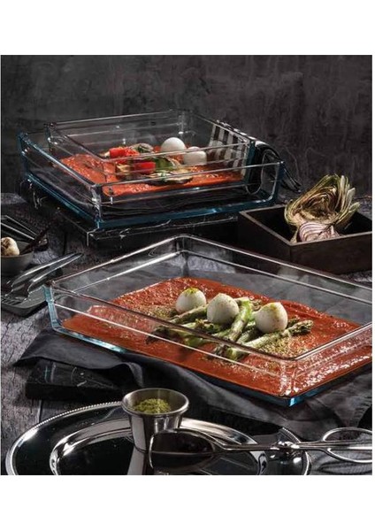 Premium 59334 Borcam Dikdörtgen Fırın Tepsi modelleri