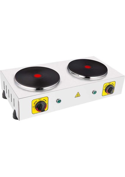 Ikili Pleyt Isıtıcı 19 cm