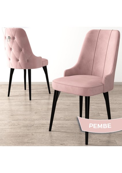 Concept Nev Serisi 80 x 132 cm Siyah Mermer Desen Masa Takımı 4 Sandalye Gümüş Halkalı 1 Bench fırsatları