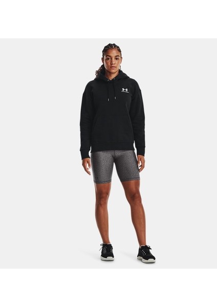 Kadın UA Essential Fleece Kapüşonlu Üst 1373033-001 modelleri