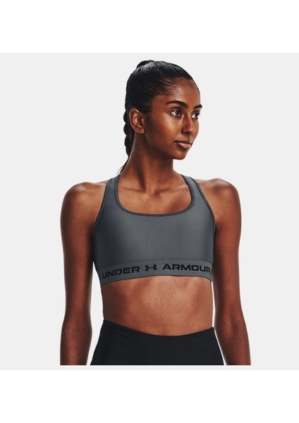 Kadın Armour® Mid Çapraz Sırtlı Spor Sütyeni 1361034-012