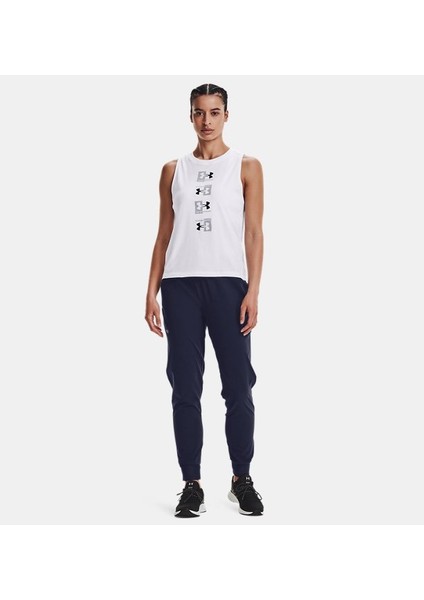 Kadın UA Armour Sport Dokuma Eşofman Altı 1348447-410 modelleri