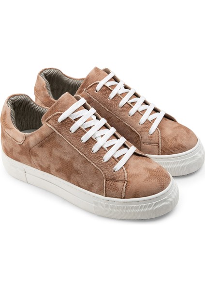 Nubuk Pudra Rengi Sneaker Kadın Ayakkabı fiyatları