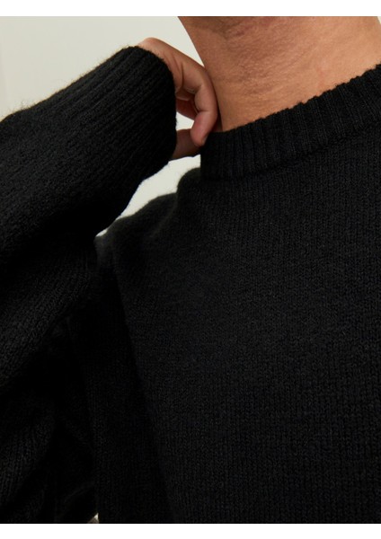 Erkek Siyah Renk Örme Kazak 12215468 fırsatları