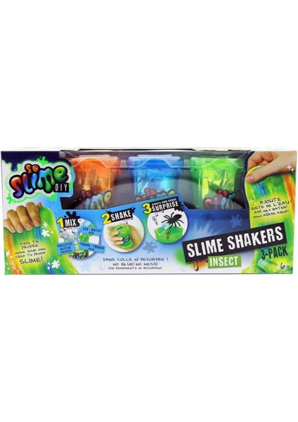 Shaker Insect Slime Üçlü Paket