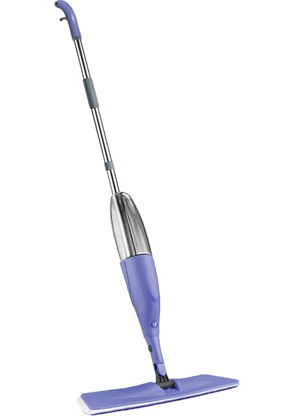 Shiny Sprey Mop Very Peri-Yeşil 2'li + Yedek Mop Bez 2'li Temizlik Seti