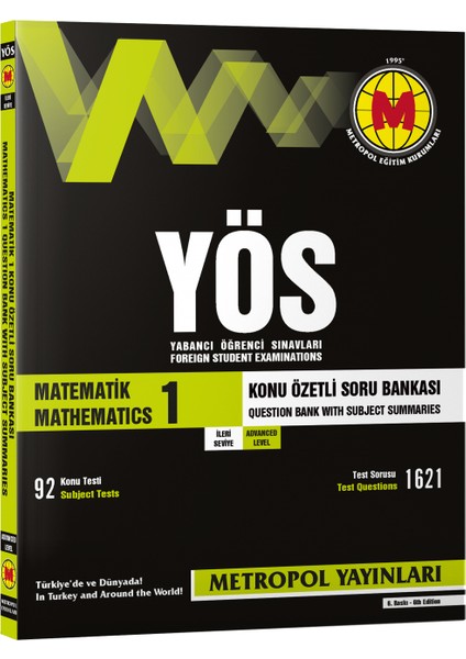 2023 Yeni Dönem-Yös Matematik Konu Özetli Soru Bankası-1 (Ileri Seviye)