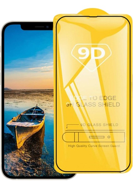 iPhone 13 / 13 Pro Uyumlu 2 Adet Full Glue-Tempered Şeffaf Cam Ekran Koruyucu