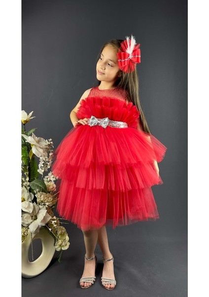 Katkat Tüllü Buket Model Kız Çocuk Özel Gün Abiye fırsatları