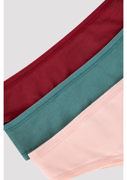 Çok Renkli Spring 3lü Brazilian Külot