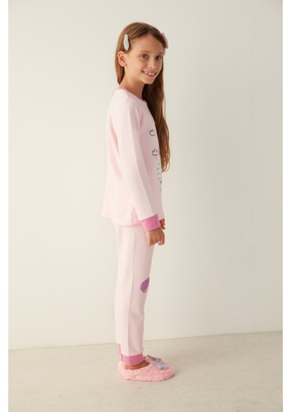 Çok Renkli G.Hedgehog Termal Pijama Takımı