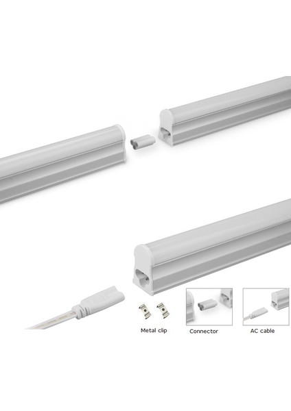Mutfak Tezgah Aydınlatması Raf Aydınlatması 120 Cm LED Anahtarlı