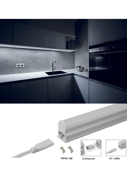 Mutfak Tezgah Aydınlatması Raf Aydınlatması 120 Cm LED Anahtarlı fırsatları