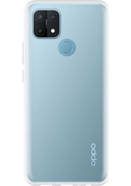 Oppo A15 Kılıf Lüx Şeffaf Silikon