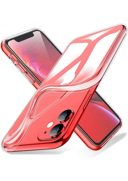 iPhone 11 Kılıf Lüx Şeffaf Silikon