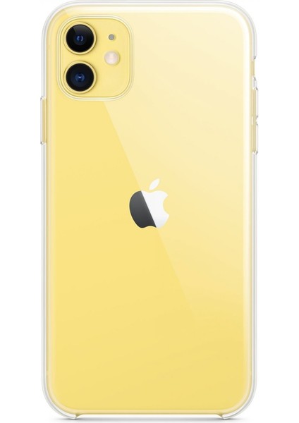 iPhone 11 Kılıf Lüx Şeffaf Silikon