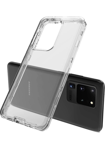 Samsung Galaxy S20 Plus Kılıf Lüx Şeffaf Silikon
