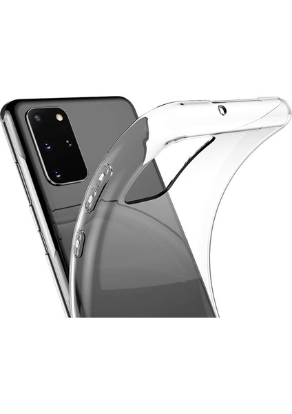 Samsung Galaxy S20 Plus Kılıf Lüx Şeffaf Silikon