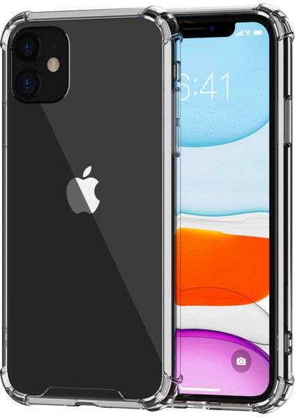 iPhone 11 Kılıf Olex Tpu Silikon - Şeffaf