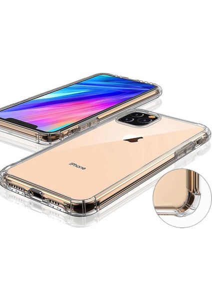 iPhone 11 Pro Max Kılıf Olex Tpu Silikon - Şeffaf