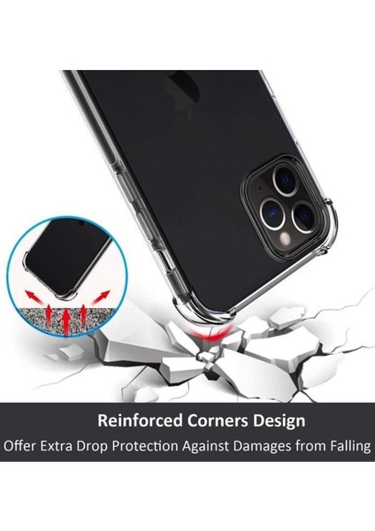 iPhone 12 Pro Max Kılıf Olex Tpu Silikon - Şeffaf