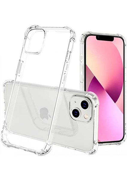 iPhone 13 Kılıf Olex Tpu Silikon - Şeffaf