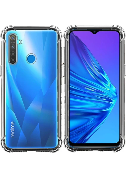 Realme 5i Kılıf Olex Tpu Silikon - Şeffaf