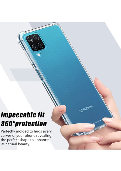 Samsung Galaxy A12 Kılıf Olex Tpu Silikon