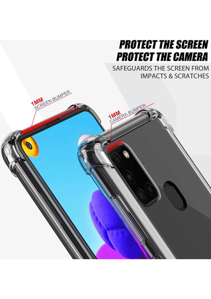 Samsung Galaxy A21S Kılıf Olex Tpu Silikon modelleri