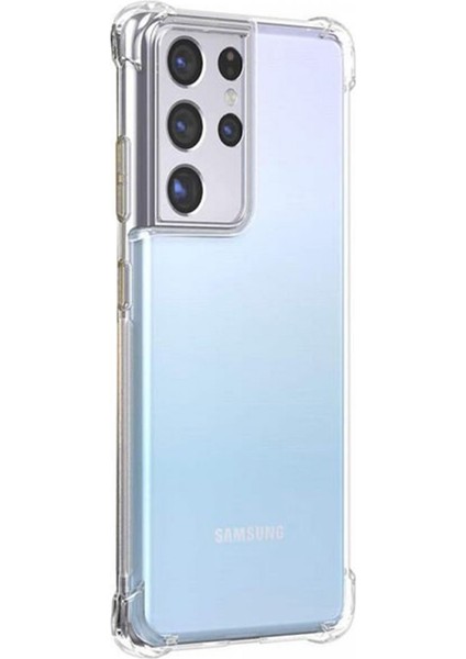 Samsung Galaxy S21 Ultra Kılıf Olex Tpu Silikon - Şeffaf