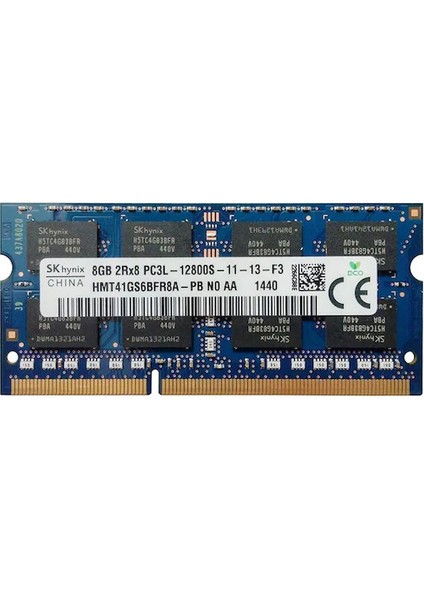 Sk Hynix HMT41GS6BFR8A-PB 8 GB Ddr3 1600 Mhz PC3L 12800 Notebook Ram