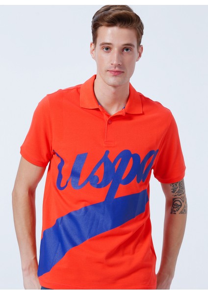 Polo Yaka Kırmızı Erkek T-Shirt CABEL