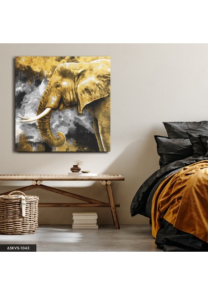 Fil Gold Tek Parça Kare 65 x 65 cm