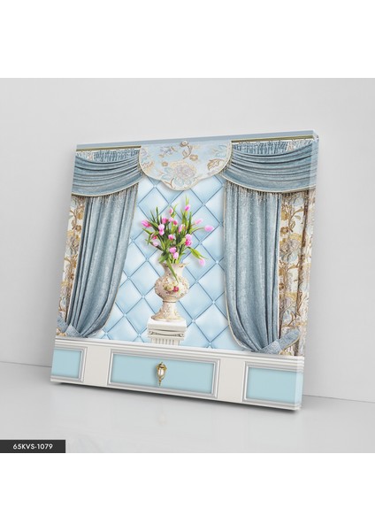 Vazoda Çiçek Tek Parça Kare 65 x 65 cm fiyatları