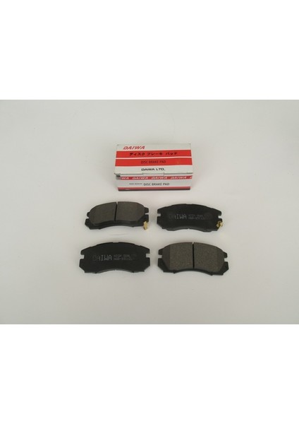 Subaru Impreza- 93/96; Ön Fren Balatası (2,0 Turbo) (Disk) (127,8X51X17) (Daıwa)