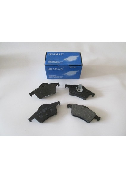 Volvo S80- 07/12; Arka Fren Balatası (KABLOSUZ)(DİSK)(122,7X53,8X16,2/12;3,8X53,8X16,2)(BRAMAX)